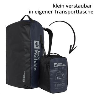 Produktbild für Reisetasche Jack-Wolfskin All-In Duffle 35, blau, 62 cm
