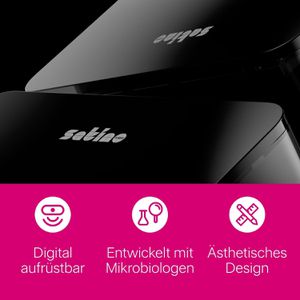 Produktbild für Toilettenpapierspender Satino Hyginity Jumbo L, 333407, JT2