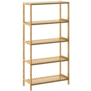 Produktbild für Badregal CASARIA 107930, aus Bambus, braun