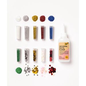 Produktbild für Glitzer Folia 5791 Bio Glitter &amp; Pailletten-Set