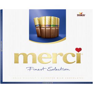 Produktbild für Pralinen Merci Milk Selection Helle Vielfalt, 20 Stück