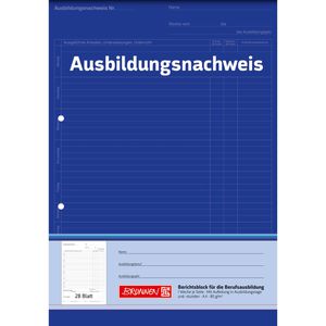 Produktbild für Ausbildungsnachweis Brunnen 10-42572, A4