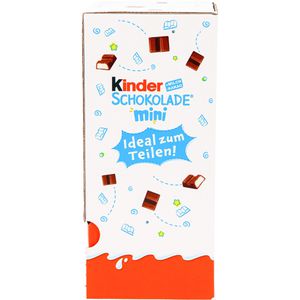 Produktbild für Minischokolade Kinder Schokolade