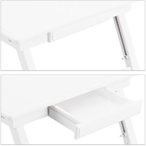 Produktbild für Laptoptisch Relaxdays 10023254, aus Bambus, höhenverstellbar