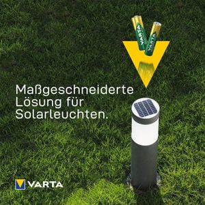 Produktbild für Akku Varta Recharge Accu Solar, 1,2 V, 550 mAh