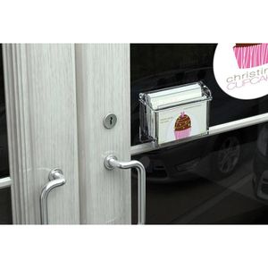 Produktbild für Visitenkartenhalter Deflecto 70901, Grab-a-Card, wetterfest