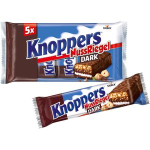 Schokoriegel Knoppers Nussriegel, Dark