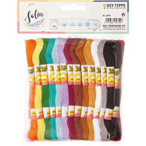 Produktbild für Bindfaden Folia 23991, Stickgarn Set