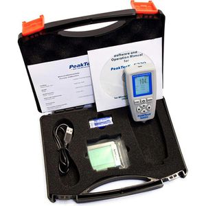 Produktbild für Schichtdickenmessgerät PeakTech P 5220, FE, Non-FE