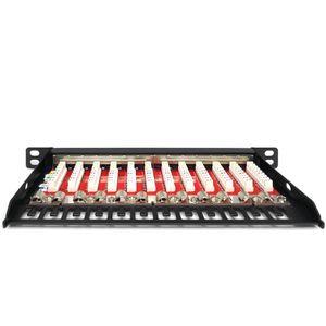 Produktbild für Patchpanel Digitus DN-91612S-SL-EA, Cat 6A
