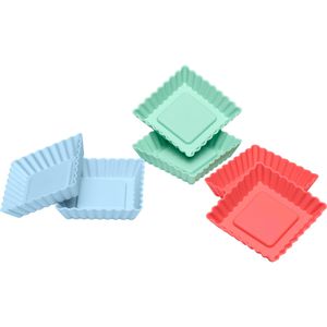 Backform Lurch FlexiForm Tortelett Quader 83015, aus Silikon