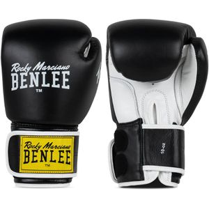 Boxhandschuhe BENLEE Tough, schwarz/weiß, für Erwachsene