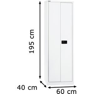 Produktbild für Aktenschrank Bisley E782A04B6, aus Metall