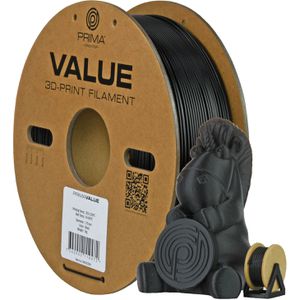 Produktbild für Filament Prima Value PETG, schwarz