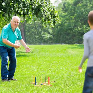 Produktbild für Wurfspiel Relaxdays 10039176, Ringwurfspiel Holz