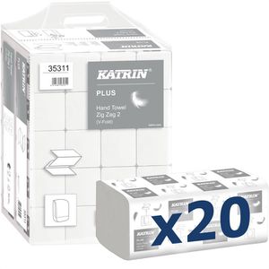 Papierhandtücher Katrin Plus ZZ 2, 35311