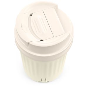 Produktbild für Thermobecher TROIKA Ceramug 500, weiß