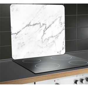 Produktbild für Herdabdeckplatte Wenko Marmoroptik, aus Sicherheitsglas