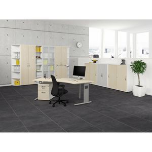 Produktbild für Aktenschrank Geramöbel Flex, aus Holz