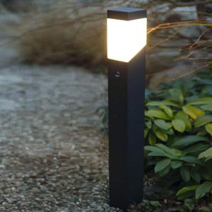 Produktbild für Wegeleuchte Heitronic Madeleine, grau, mit 230 V Netzstrom