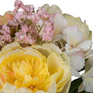 Produktbild für Kunstblume Creativ-green Peonienstrauß