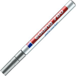 Produktbild für Lackmarker Edding 780, silber