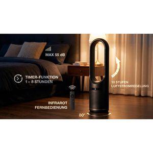 Produktbild für Ventilator Hansa AM-046, anthrazit, 82cm