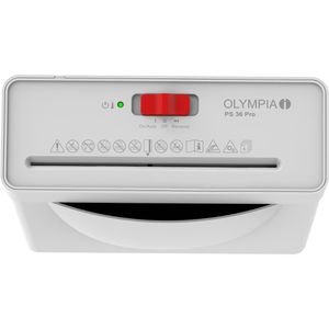 Produktbild für Aktenvernichter Olympia 2722 PS 36 Pro, weiß