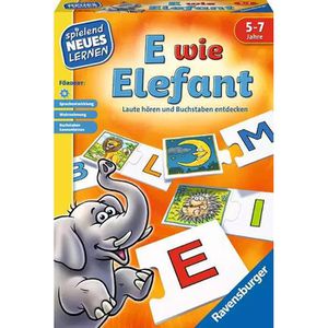 Lernspiel Ravensburger 24951, E wie Elefant