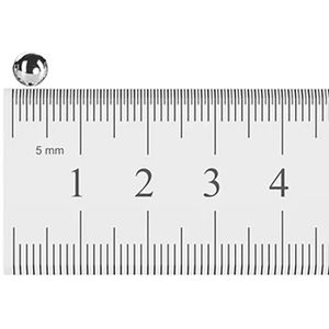 Produktbild für Magnete Gauder silber, Neodym Magnet