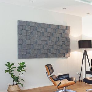 Produktbild für Akustikplatte Silenti CubeLevel L, für Wand