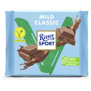 Ritter-Sport Tafelschokolade Mild Classic, vegan, 100g