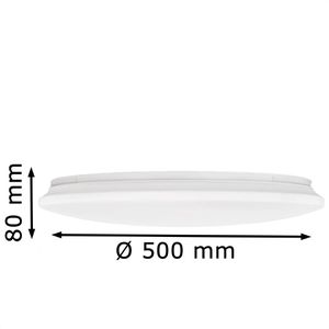 Produktbild für Deckenleuchte Eglo Pogliola, weiß, LED