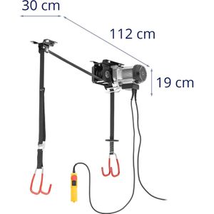 Produktbild für Fahrrad-Wandhalterung MSW BL-100, elektrischer Fahrradlift