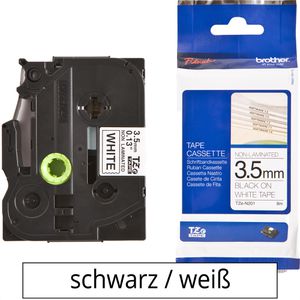 Schriftband Brother TZe-N201, 3,5mm