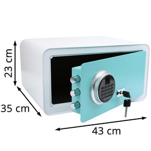 Produktbild für Tresor Olymp GOsafe 210, weiß, blau