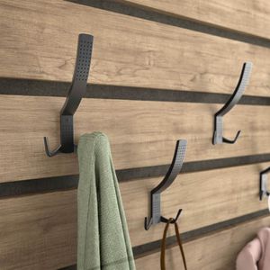Produktbild für Garderobenhaken SO-TECH Jasmin, 118202, schwarz matt