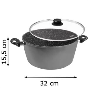 Produktbild für Kochtopf STONELINE 10117 XXXL-Bratentopf, 8 Liter