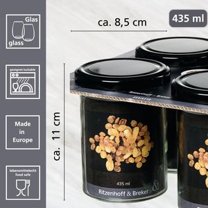 Produktbild für Einmachglas Ritzenhoff&amp;Breker Mara, mit Schraubdeckel