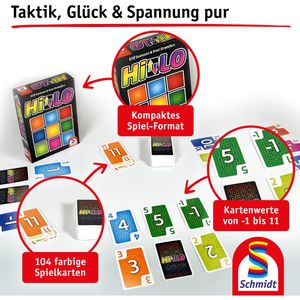 Produktbild für Kartenspiel Schmidt-Spiele 49362, Hilo
