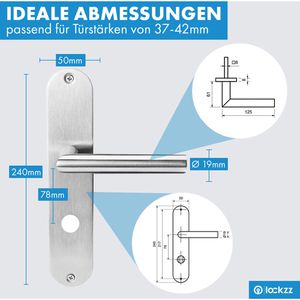 Produktbild für Drückergarnitur Lockzz Nürnberg