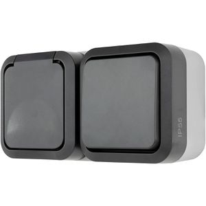 Steckdose REV-Ritter AquaStorm, IP55, Aufputz