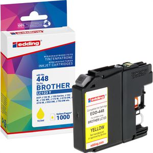 Tinte Edding EDD-448 für Brother LC-123Y