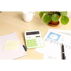 Produktbild für Taschenrechner Genie 840G, weiß/grün