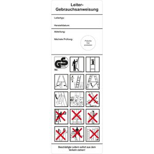Grundplaketten Böttcher-AG Leiter-Gebrauch