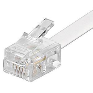 Produktbild für Telefonkabel Goobay 93059 Anschlusskabel, 10m