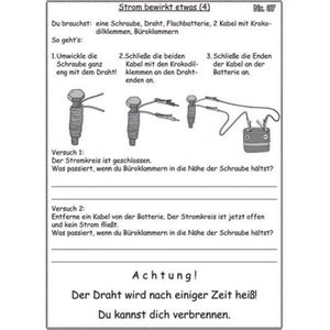 Produktbild für Experimentierkasten Betzold 83675, Elektrizität