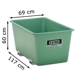 Produktbild für Großbehälter CEMO 1204, 300 Liter