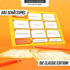 Produktbild für Spielblock Denkriesen VV2001 Voll Verschätzt - Classic Edition