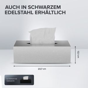 Produktbild für Taschentuchbox ovimar Fornaes 81004175, aus Edelstahl